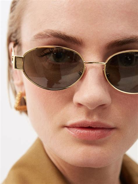 celine zonnebril metaal|WOMEN'S LUXURY METAL SUNGLASSES .